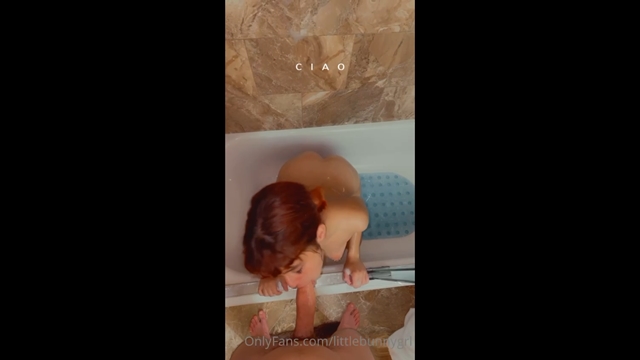 Littlebunnygrl Nude Sucking Cock by OnlyFans
