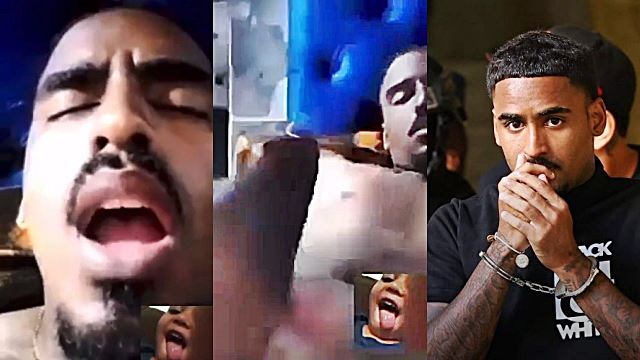 Chiquito Pajeandose en una Videollamada