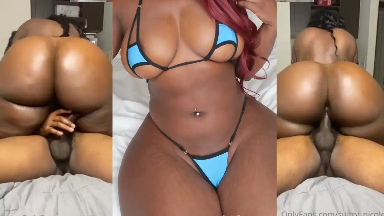 Sultry Nicole dando unos ricos sentones